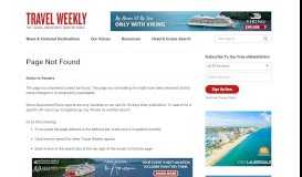 
							         Viator launches agent booking platform: Travel Weekly								  
							    