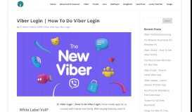 
							         Viber Login - PC Apks App								  
							    