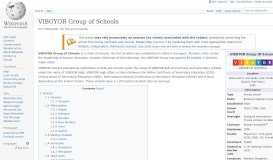 
							         VIBGYOR Group of Schools - Wikipedia								  
							    
