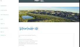 
							         Vic Builder Portal - Peet Limited								  
							    