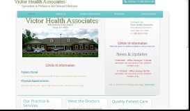 
							         Victor Health Associates: Home								  
							    