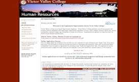 
							         Victor Valley College - Government Jobs								  
							    