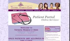 
							         Victoria Women's Clinic | Home								  
							    