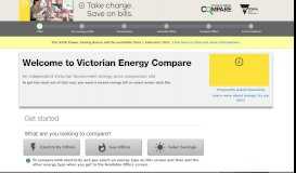 
							         Victorian Energy Compare: Welcome								  
							    