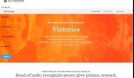 
							         Victories: Tools for Employee Recognition Programs | O.C. Tanner								  
							    