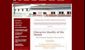 
							         Victory Christian Academy - HOME								  
							    