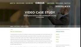 
							         VIDEO CASE STUDY • Circus PPC Agency								  
							    