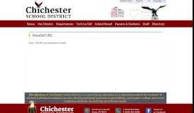 
							         Video - Chichester School District								  
							    