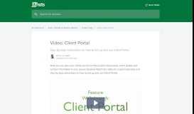 
							         Video: Client Portal | 17hats Help Center								  
							    