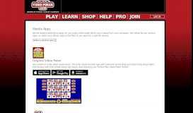 
							         Video Poker Apps | iPhone, iPad, iPod, Android								  
							    