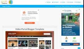
							         Video Portal Blogger Template • Blogspot Templates 2019								  
							    