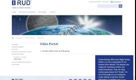 
							         Video Portal: RUD								  
							    