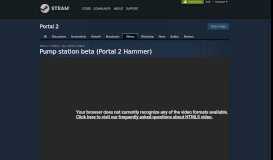 
							         Video :: Pump station beta (Portal 2 Hammer) - Steam Community								  
							    