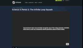 
							         Video :: Science in Portal 2: The Infinite Loop ... - Steam Community								  
							    