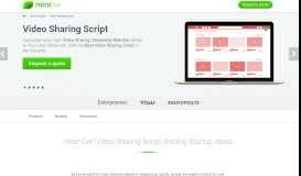 
							         Video Sharing Script, Software in PHP, Video Streaming Script | MintTM								  
							    