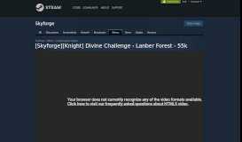 
							         Video :: [Skyforge][Knight] Divine Challenge ... - Steam Community								  
							    