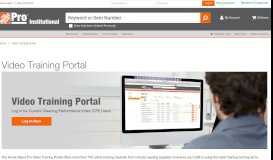 
							         Video Training Portal - SupplyWorks								  
							    