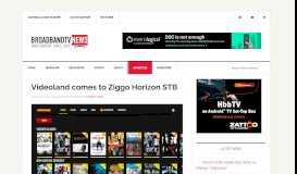
							         Videoland comes to Ziggo Horizon STB - Broadband TV News								  
							    