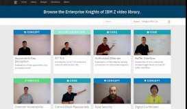 
							         Videos - Enterprise Knights of IBM Z								  
							    