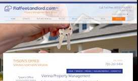 
							         Vienna Property Management - Flat Fee Landlord								  
							    
