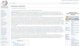 
							         Vietnam Airlines - Wikipedia								  
							    