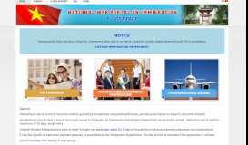 
							         Vietnam evisa - National portal on Immigration								  
							    