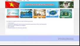 
							         Vietnam portal on Immigration/Vietnam visa - National portal on ...								  
							    