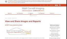 
							         View and Share Images and Reports | Weill Cornell Imaging at ...								  
							    