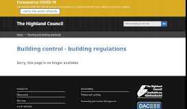 
							         View building warrant applications | Building ... - Highland Council								  
							    