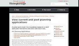 
							         View current and past planning applications | View current and past ...								  
							    