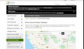 
							         View Current Outages - SCE								  
							    