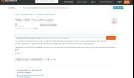 
							         View Help Request page - Spiceworks General Support - Spiceworks ...								  
							    