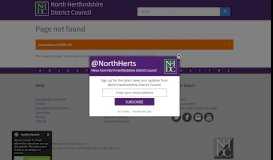 
							         View or Comment on a Planning Application | North Hertfordshire ...								  
							    