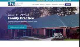 
							         View Our Mobile Site - Lawrenceville Family Practice								  
							    