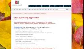 
							         View planning applications - Knowsley Council								  
							    