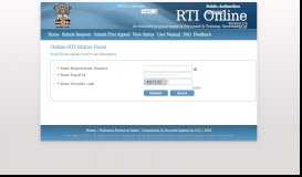 
							         View Status Form - RTI Online								  
							    