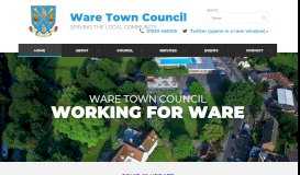 
							         View - Ware Town Council								  
							    