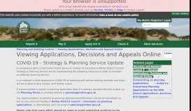 
							         Viewing Applications, Decisions and Appeals Online - Rother District ...								  
							    