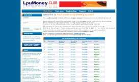 
							         Viewing payed advertising sites lpumoney.club - Welcome!								  
							    