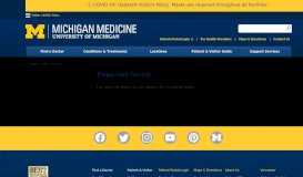 
							         Viewing the health information for my child ... - Michigan Medicine								  
							    