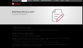 
							         Viewing Your Plan's Data and Call Usage History | Vodafone Australia								  
							    