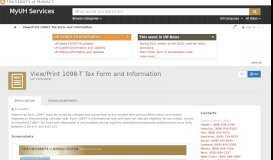 
							         View/Print 1098-T Tax Form and Information | All Campuses | MyUH ...								  
							    