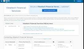 
							         Viewtech Financial Services | Pay Your Bill Online | doxo.com								  
							    