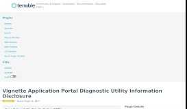 
							         Vignette Application Portal Diagnostic Utility Information Disclosure ...								  
							    