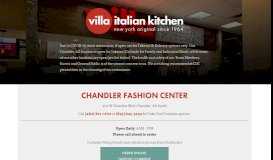 
							         Villa Italian Kitchen: Home								  
							    