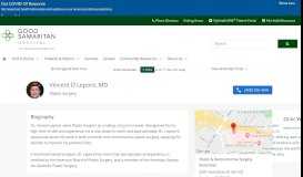 
							         Vincent D Lepore MD - Find a Doctor | Good Samaritan Hospital								  
							    