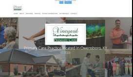 
							         Vineyard Primary Care: Primary Care Practice: Owensboro, KY								  
							    