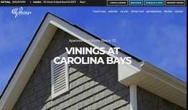 
							         Vinings at Carolina Bays Apartments - Myrtle Beach, SC								  
							    
