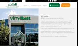
							         Vinylbilt, leader in manufacturing top quality doors and windows in ...								  
							    