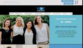 
							         Vios Fertility Clinic St. Louis, Chicago, Milwaukee: IVF, IUI Specialists								  
							    